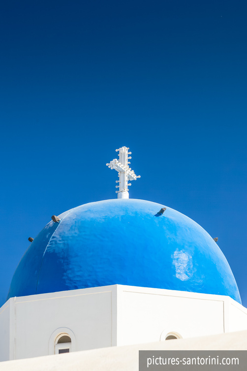 Firostefani: Blue Dome