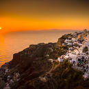 Oia, Santorini: Sun Setting